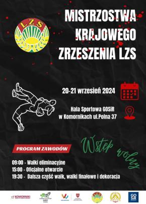 Mistrzostwa Polski LZS U14 w zapasach w stylu wolnym